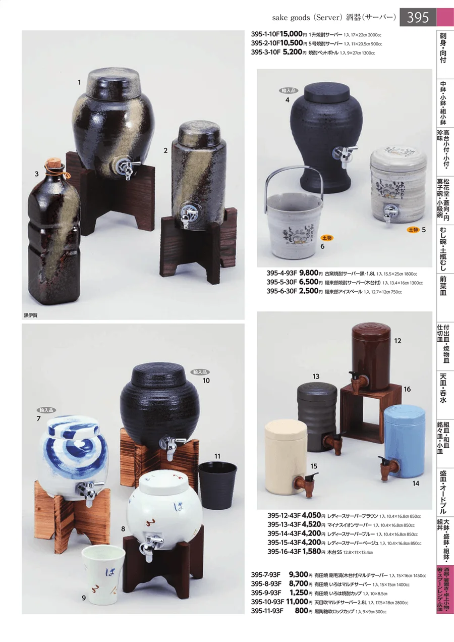 酒器 ページ395