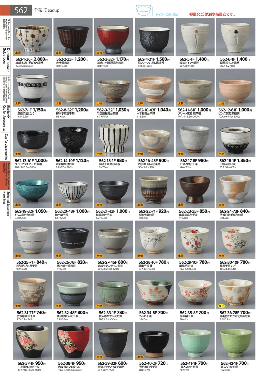 千茶・土瓶・急須・ポット ページ562