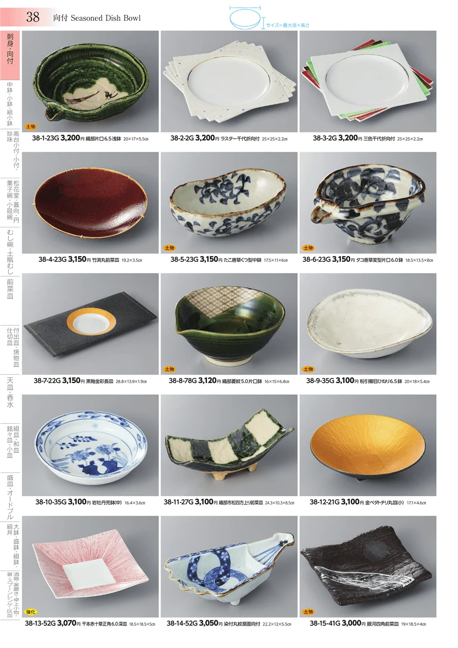 刺身・向付 ページ38