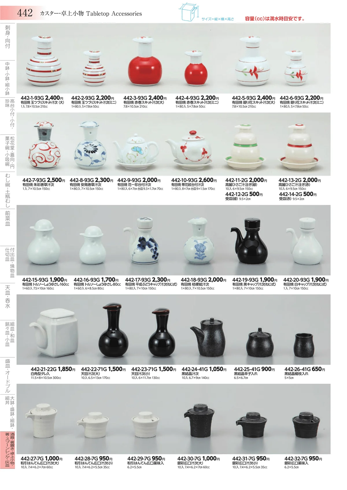 みやび街道vol.3・ページ番号442・酒器・箸置き・卓上小物・箸・スプーンレンゲ・灰皿