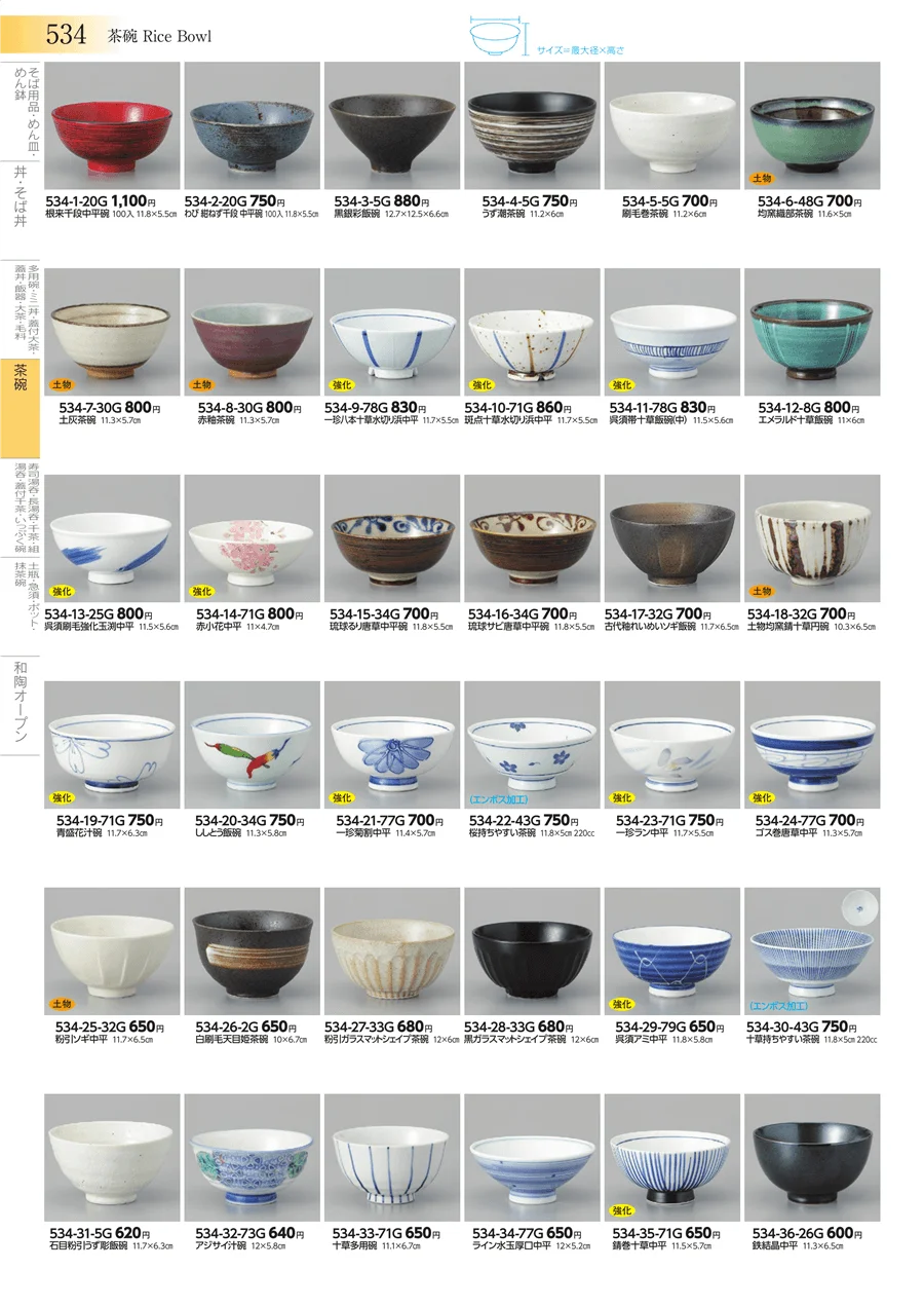 茶碗 ページ534