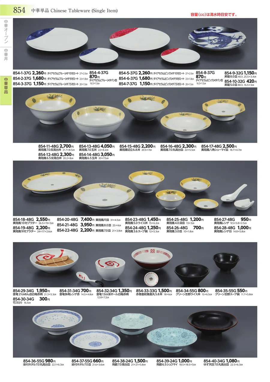 中華単品 ページ854