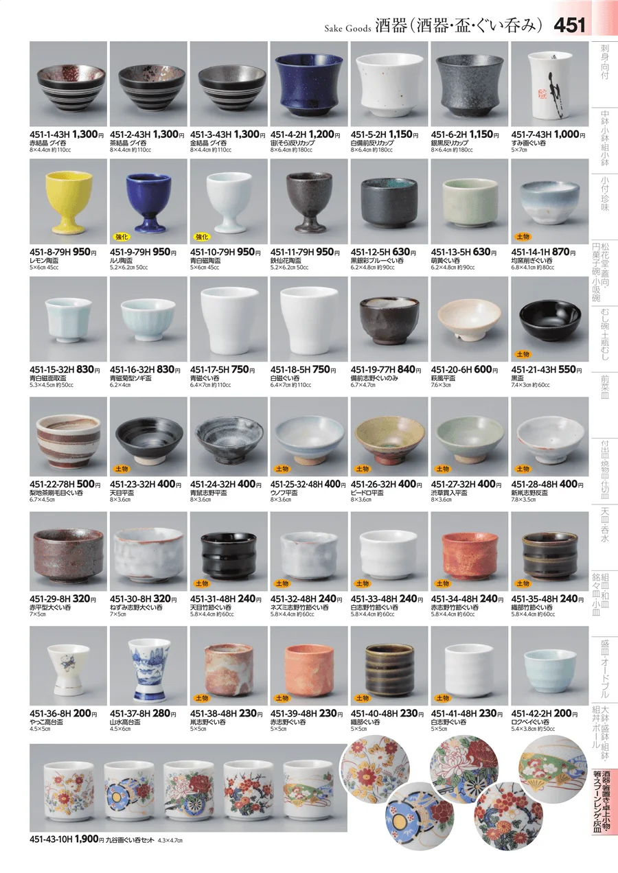 酒器 ページ451