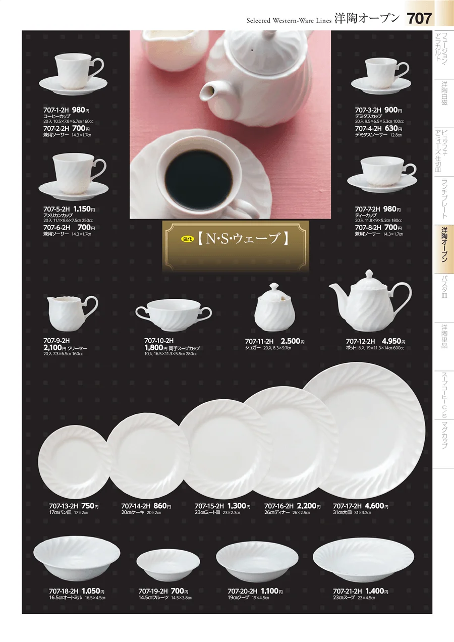 洋食器シリーズ ページ707