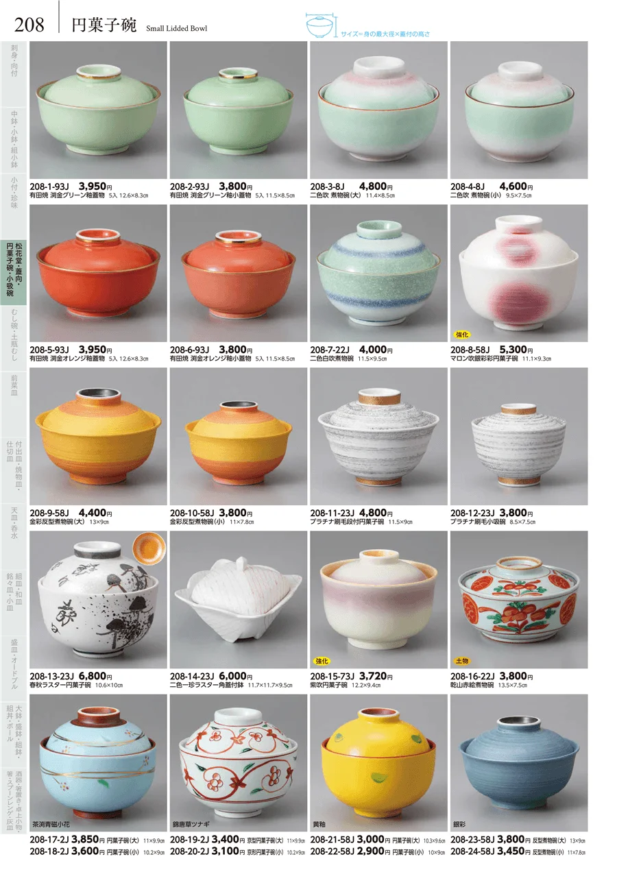 円菓子碗 ページ208