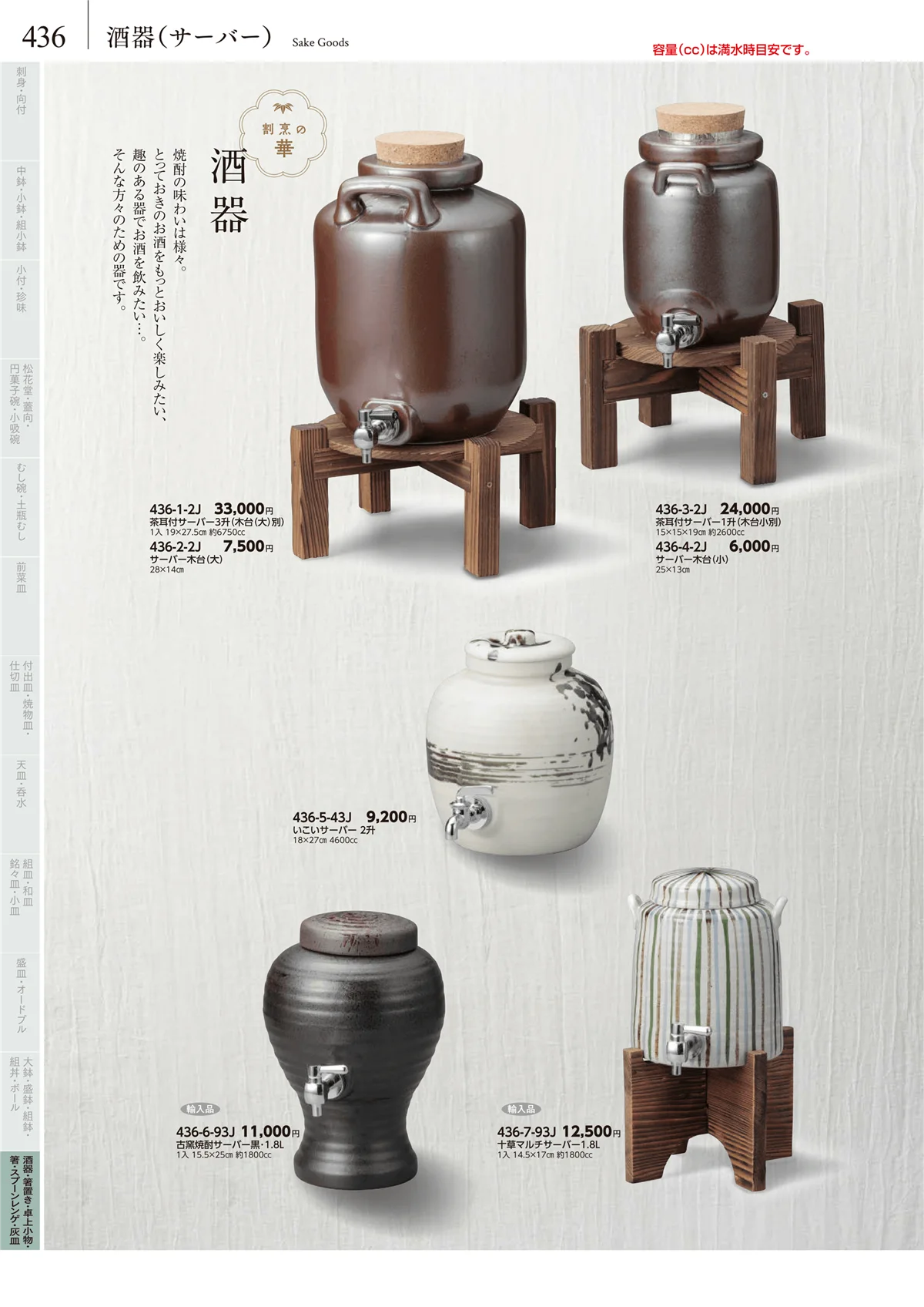 みやび街道vol.5・ページ番号436・酒器（サーバー）
