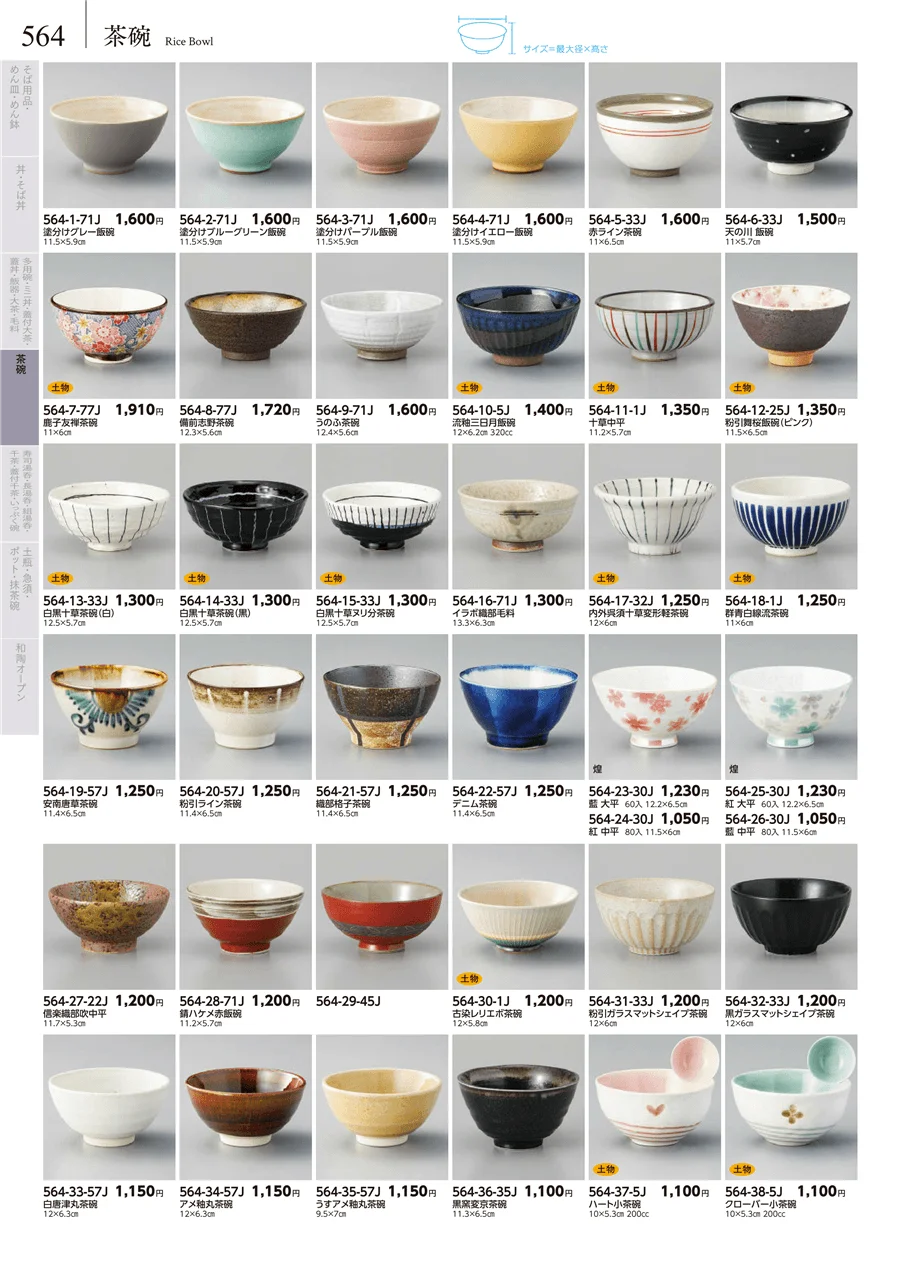 茶碗 ページ564