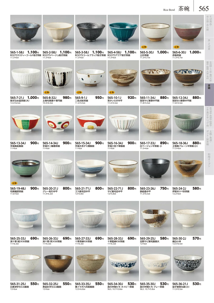 茶碗 ページ565