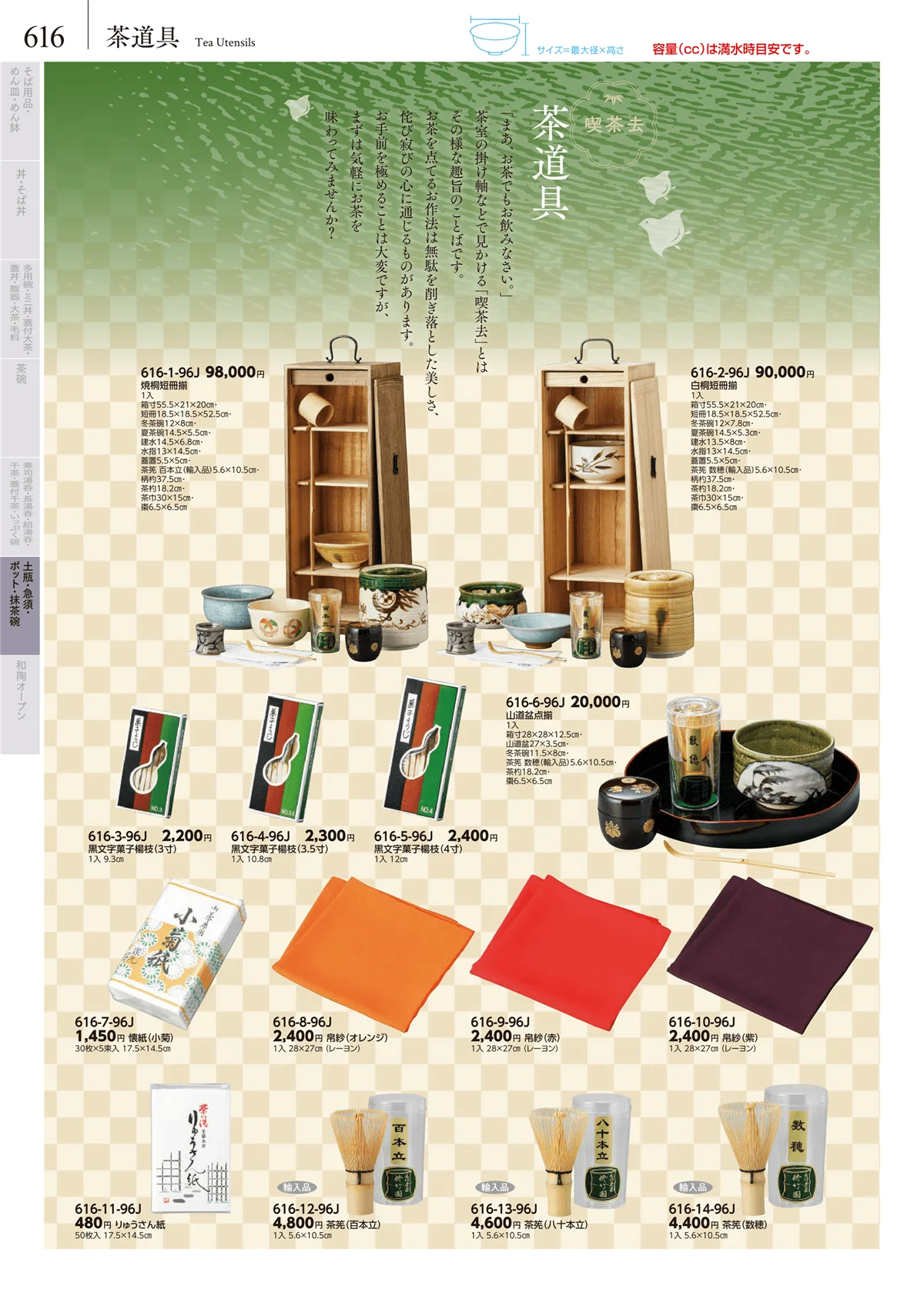 みやび街道vol.5・ページ番号616・茶道具