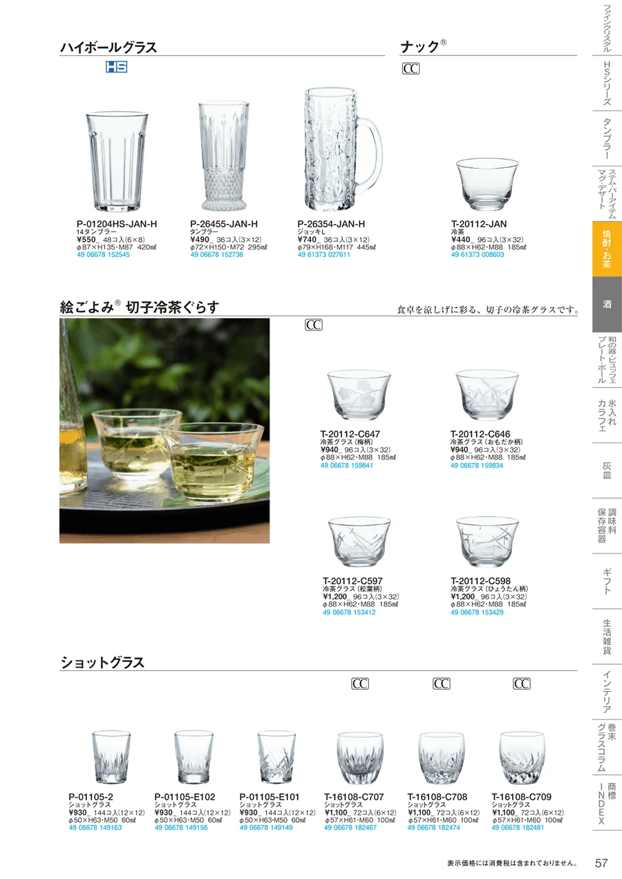 焼酎・お茶 ページ57