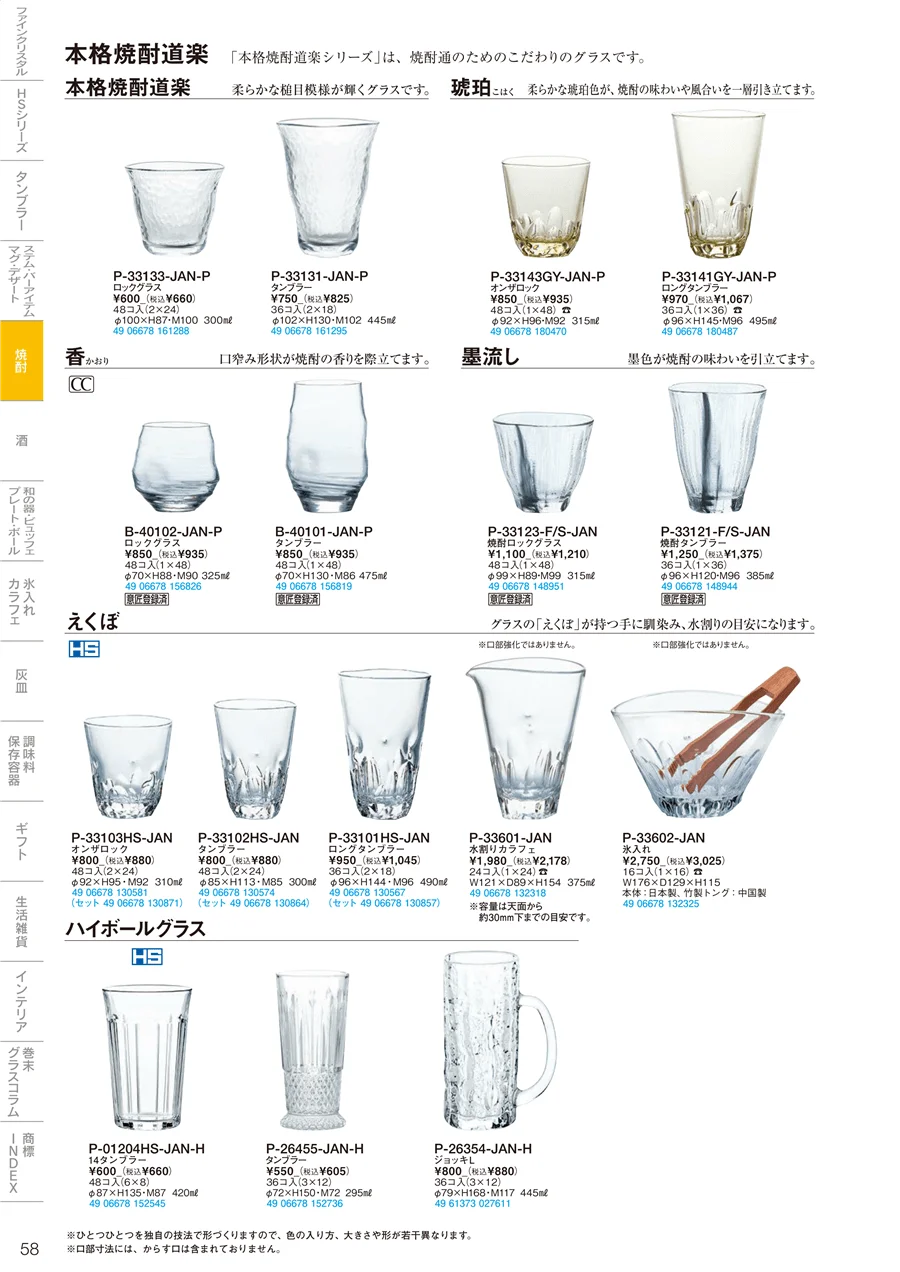焼酎・お茶 ページ58
