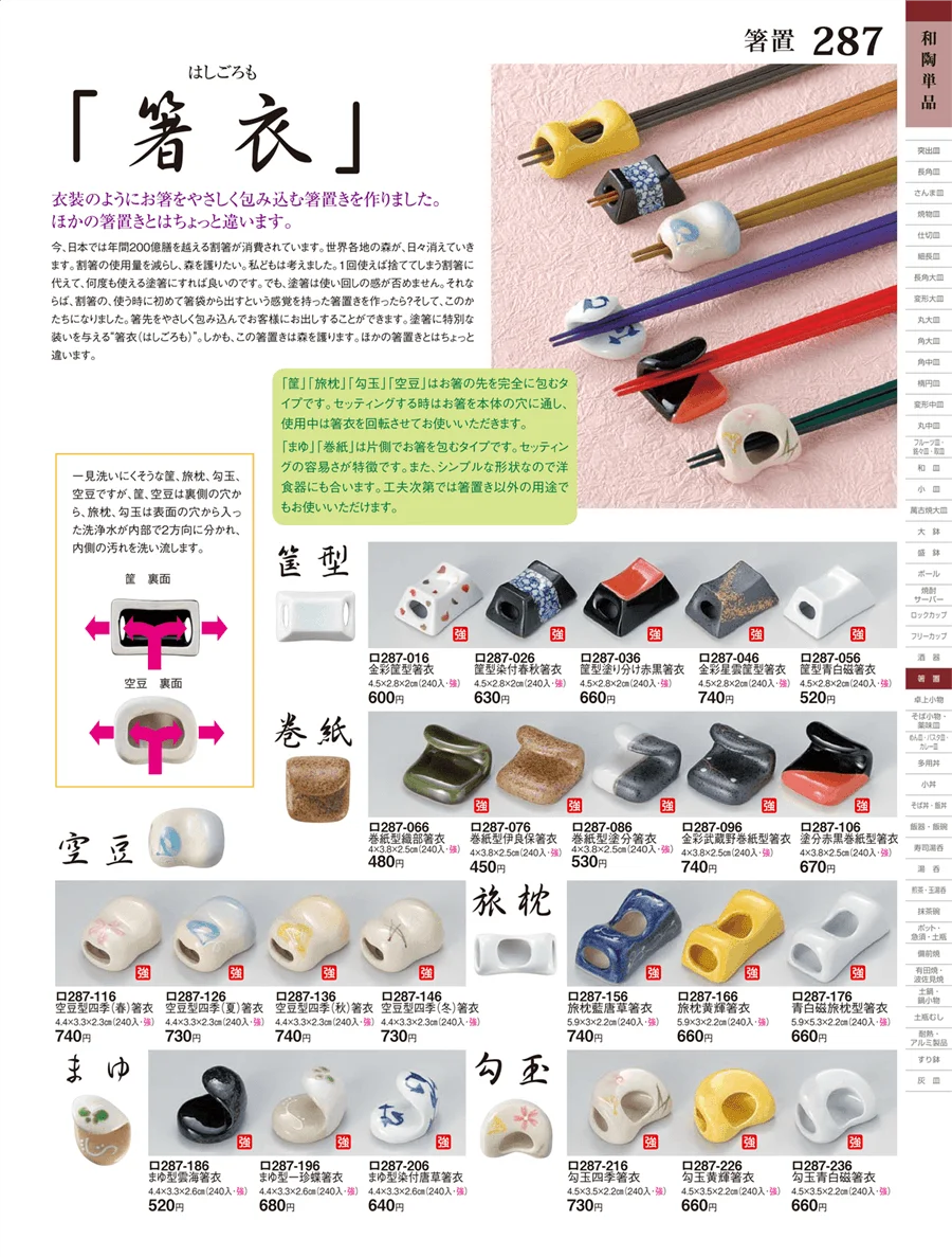 箸置 ページ287