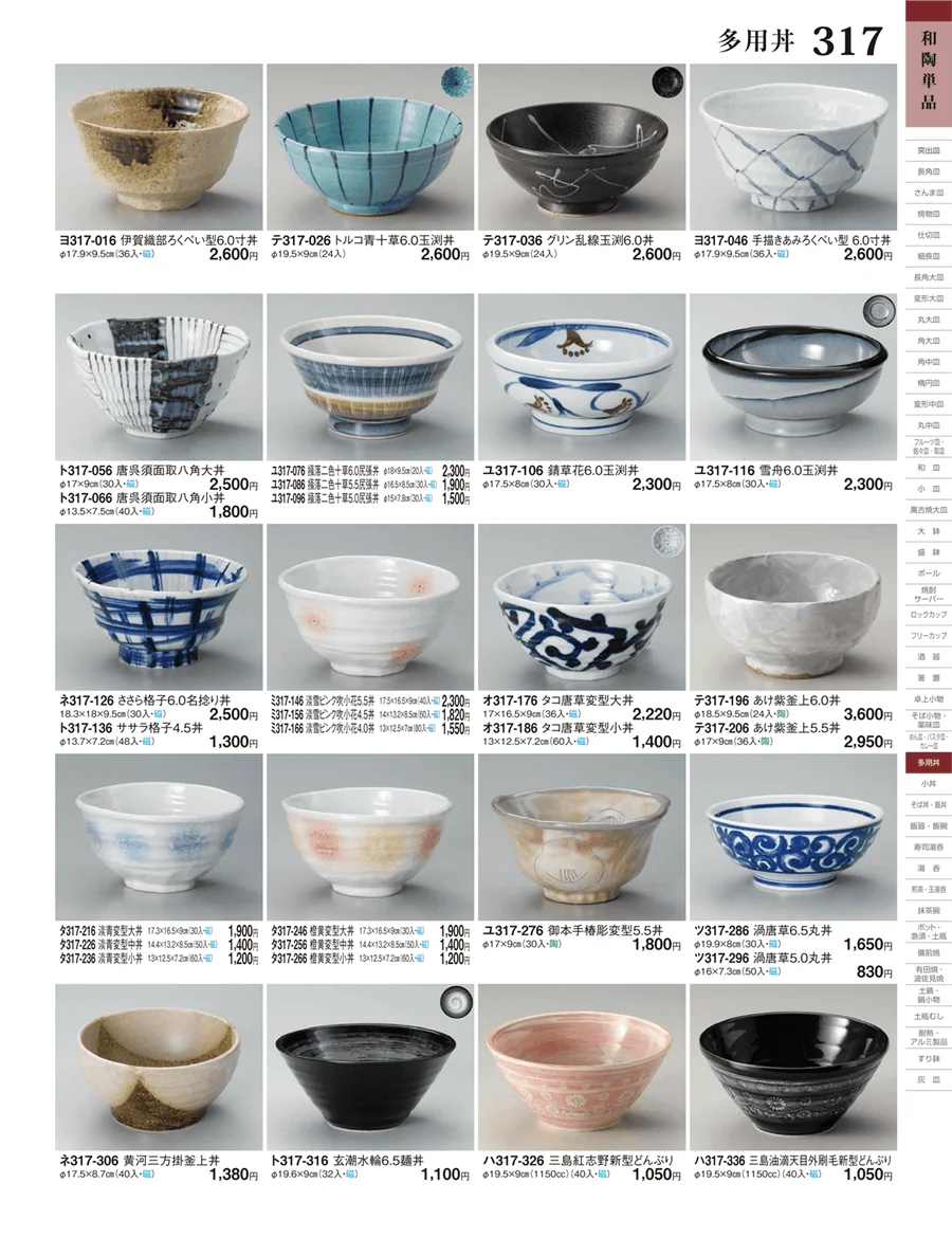 多用丼 ページ317