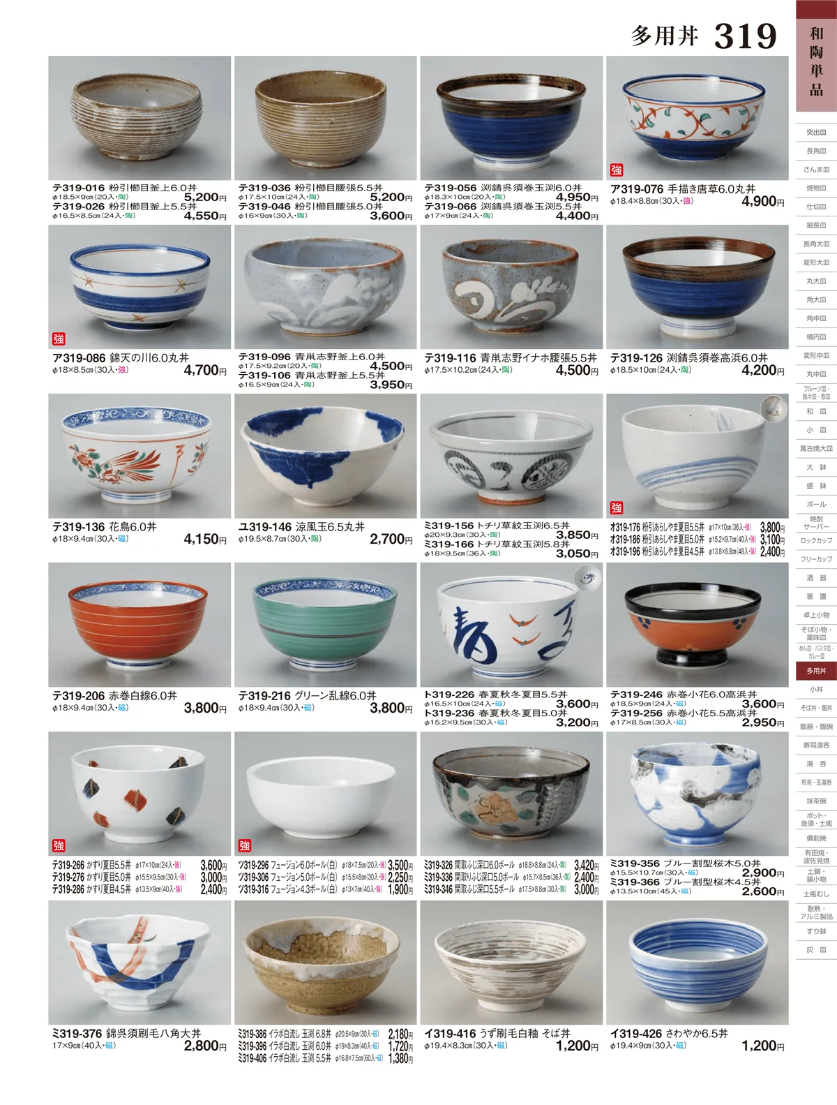ときわ・ページ番号319・多用丼