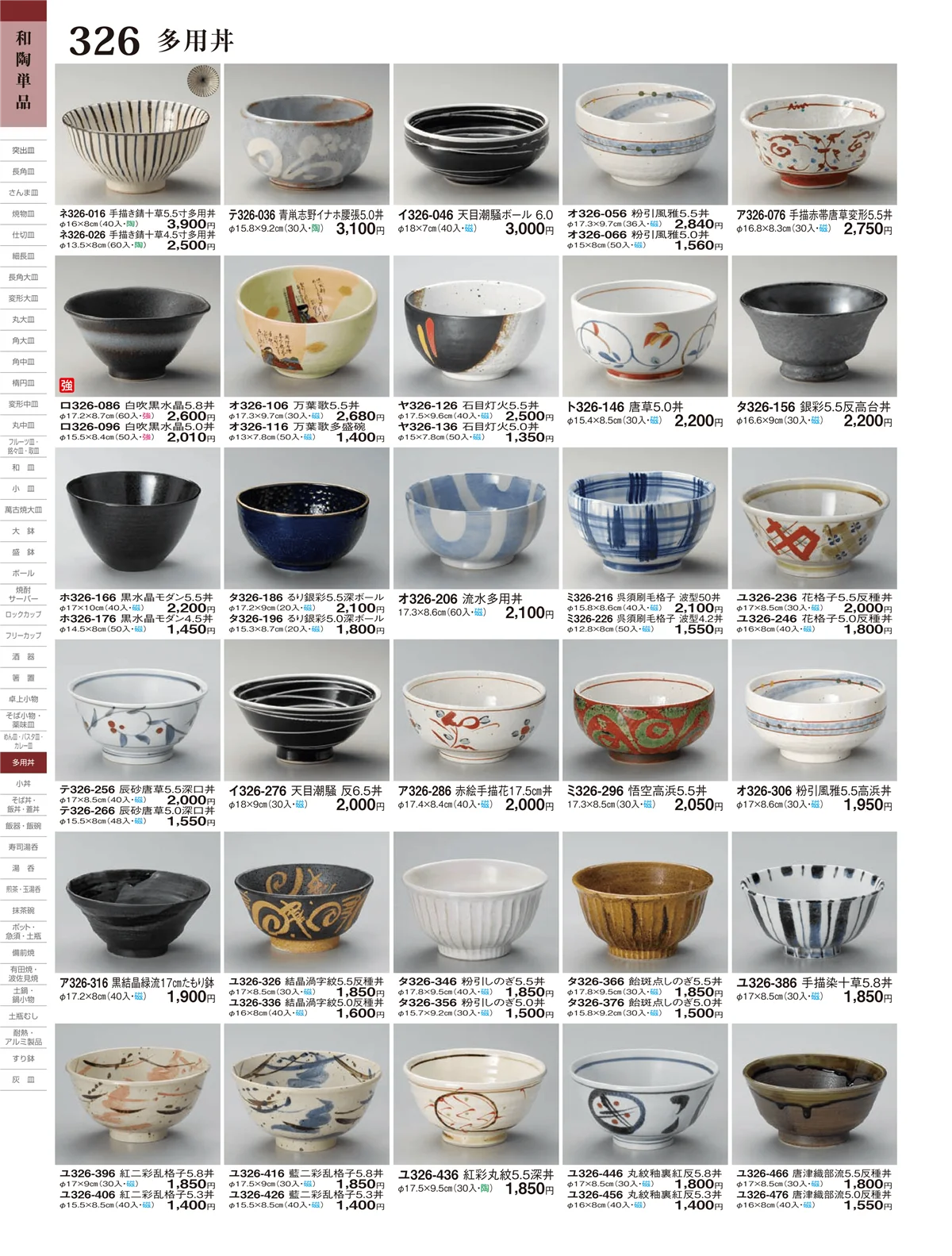 ときわ・ページ番号326・多用丼
