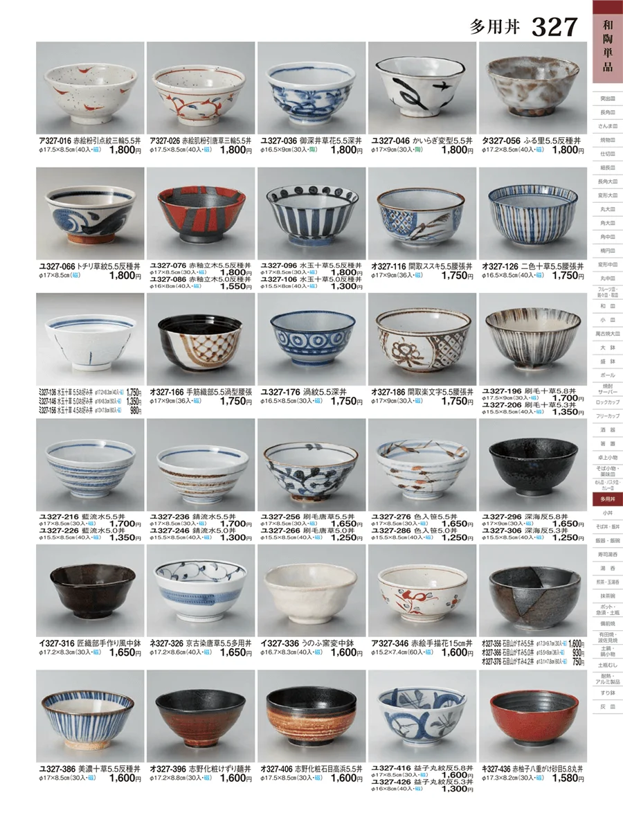 多用丼 ページ327