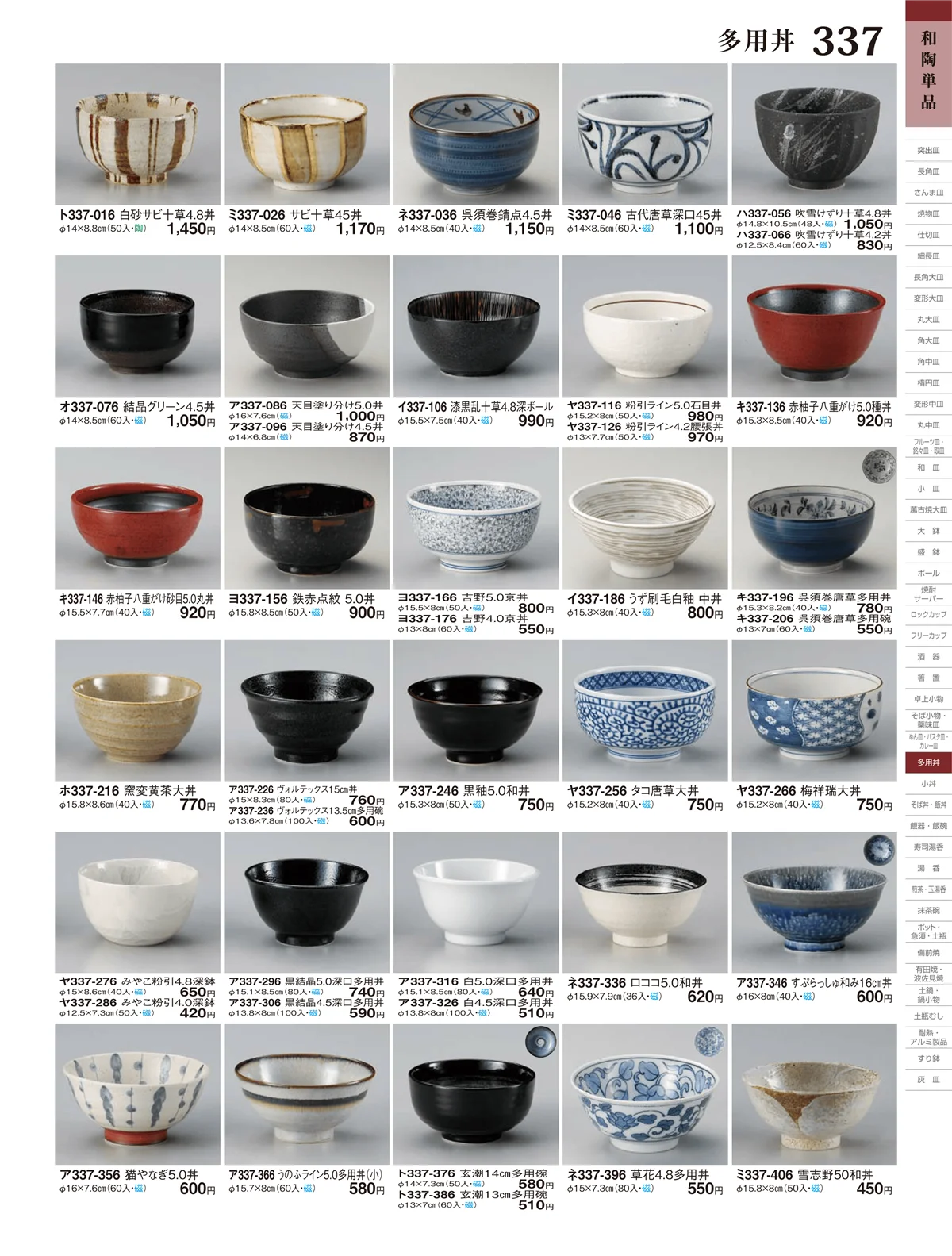 ときわ・ページ番号337・多用丼