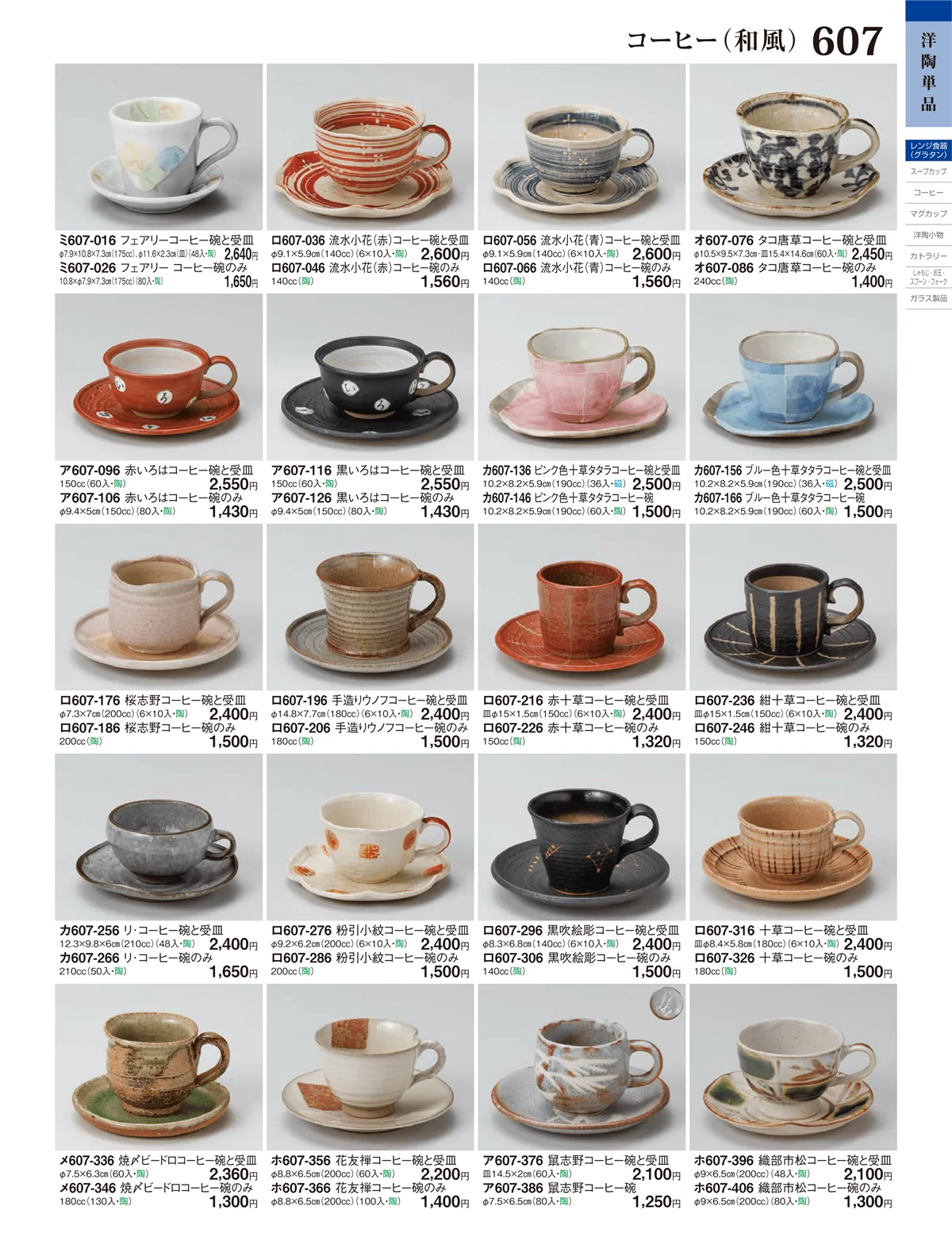 ときわ・ページ番号607・コーヒーカップ