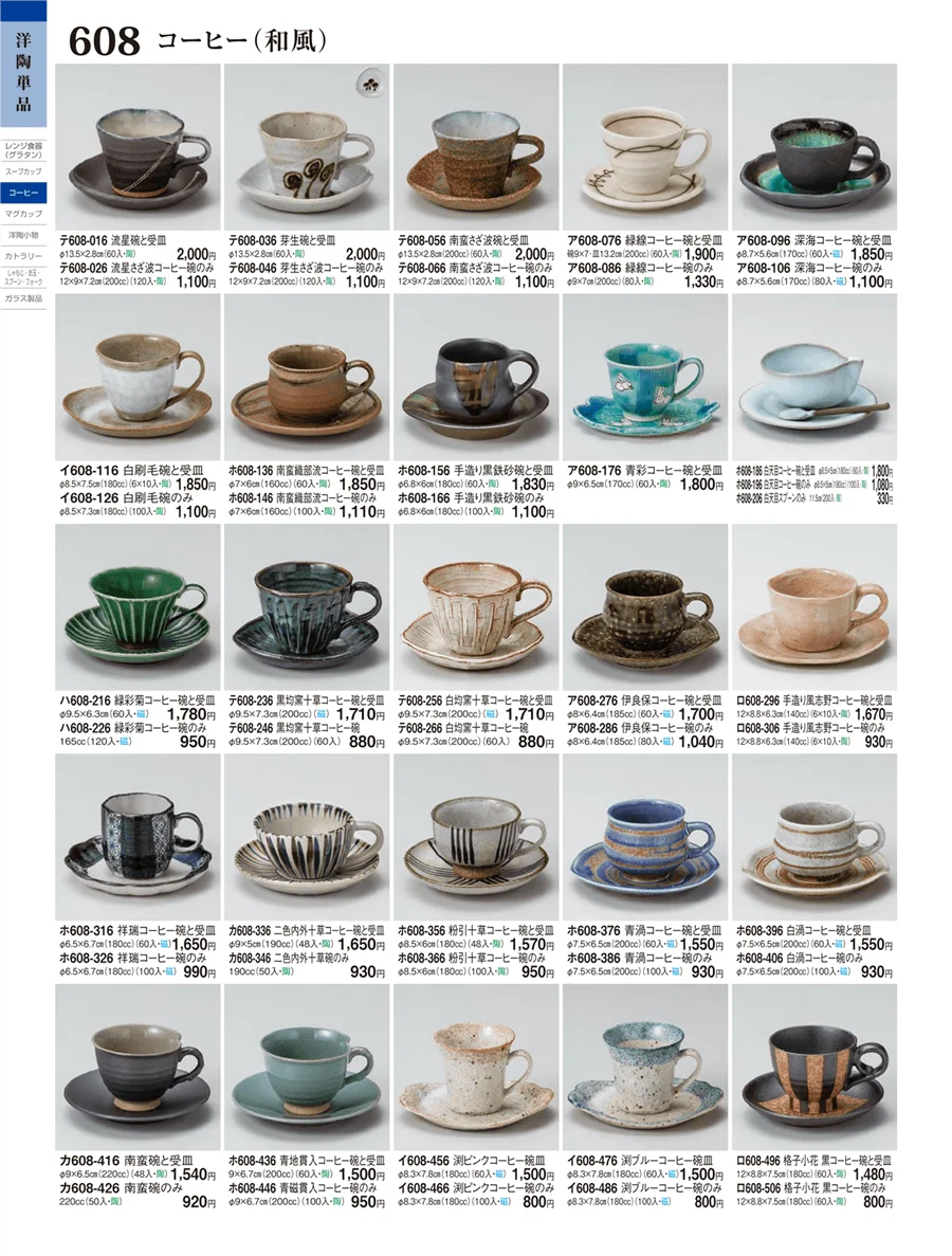 コーヒーカップ ページ608