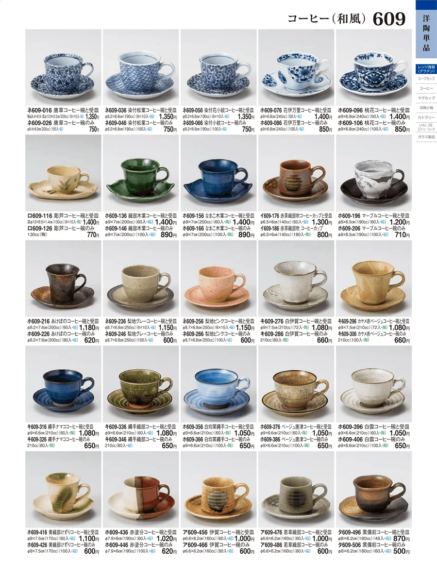 コーヒーカップ ページ609
