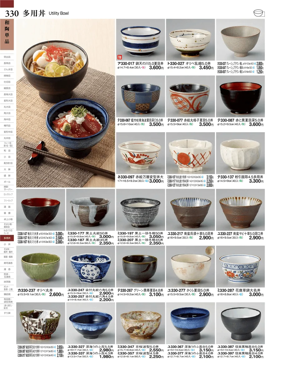 多用丼 ページ330
