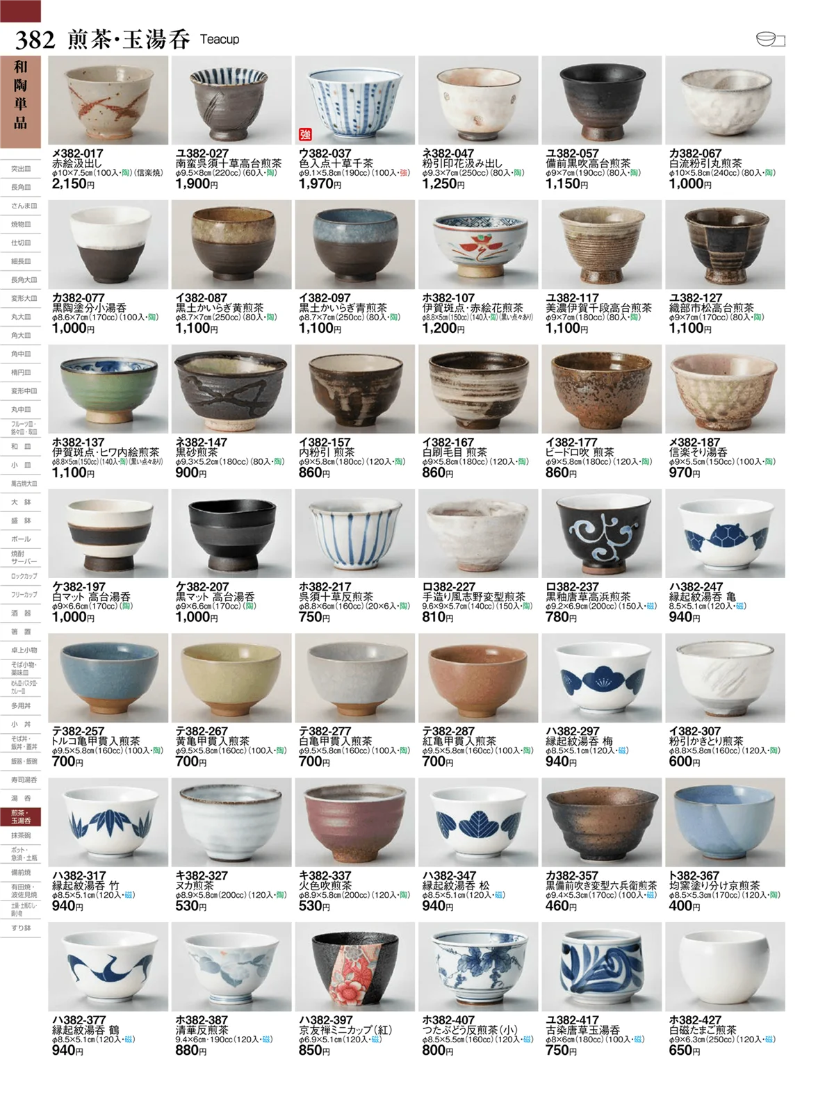 ときわvol.27・ページ番号382・煎茶・玉湯呑