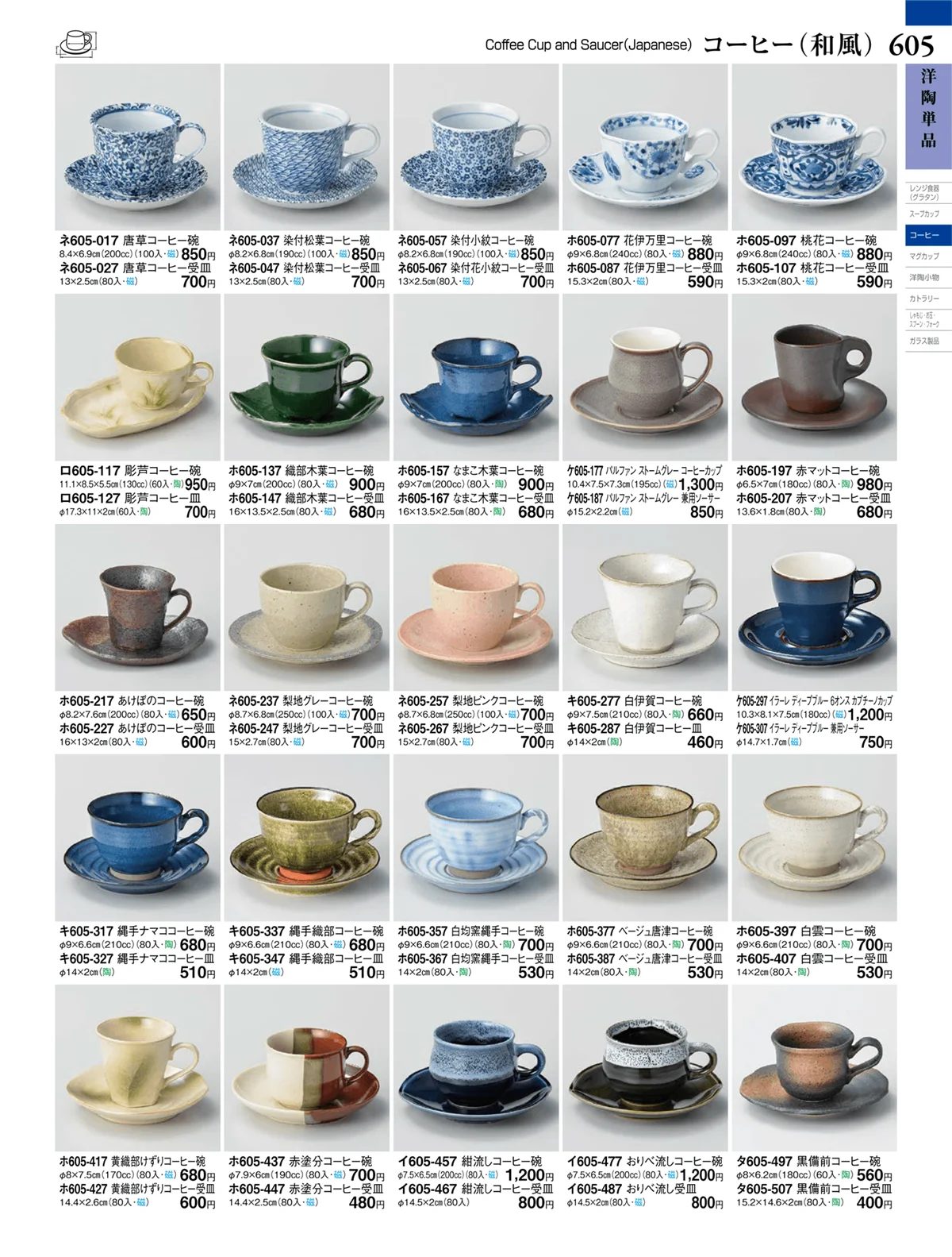 ときわvol.27・ページ番号605・洋陶単品