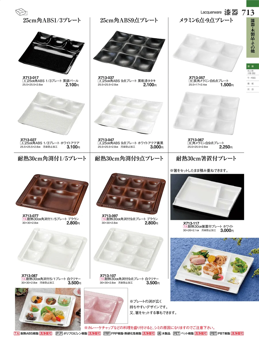 漆器・木製品・その他 ページ713