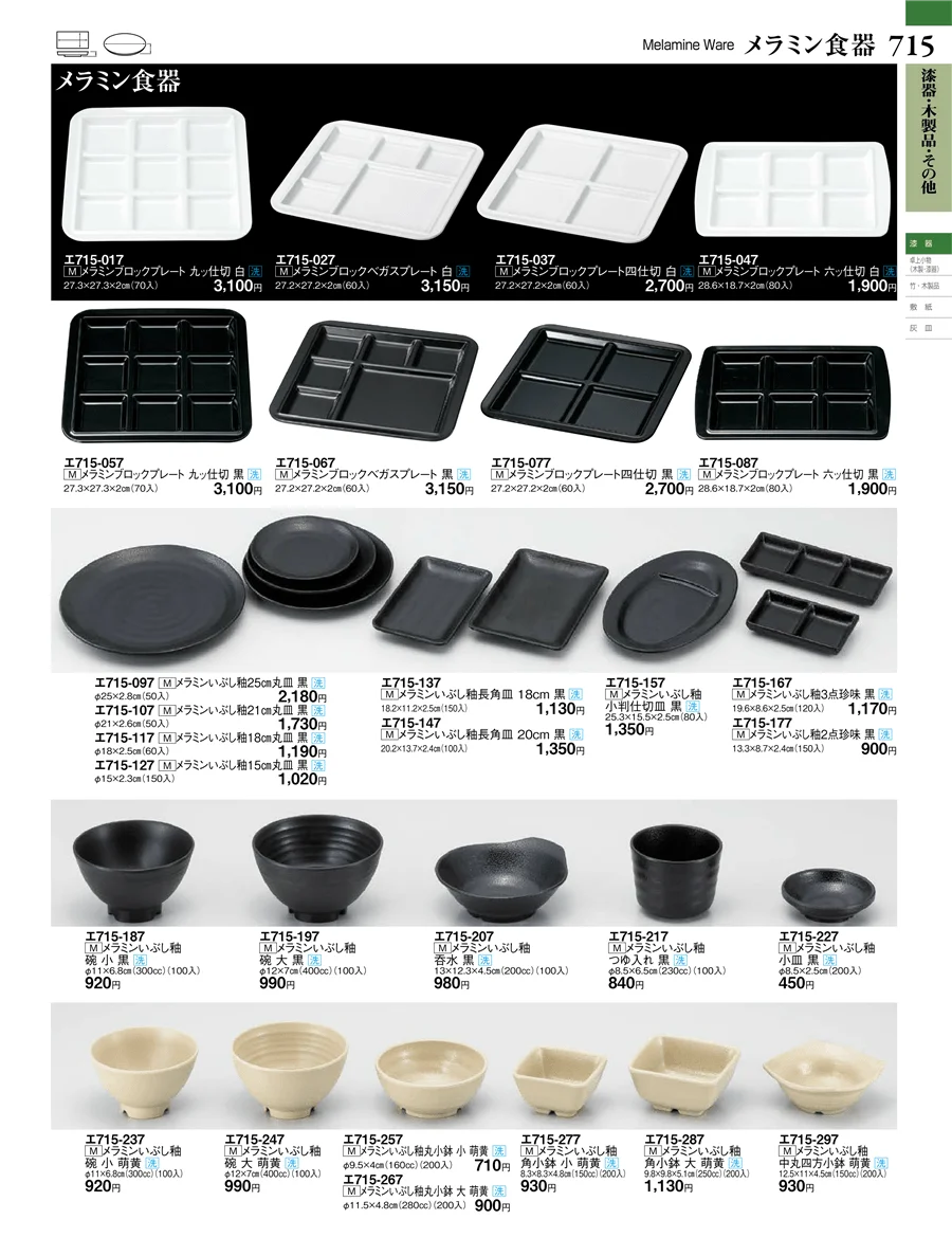 漆器・木製品・その他 ページ715