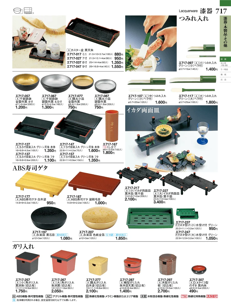 漆器・木製品・その他 ページ717