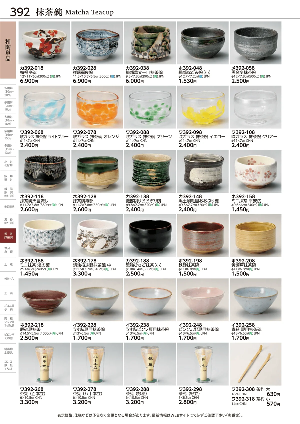 ときわvol.28・ページ番号392・抹茶碗
