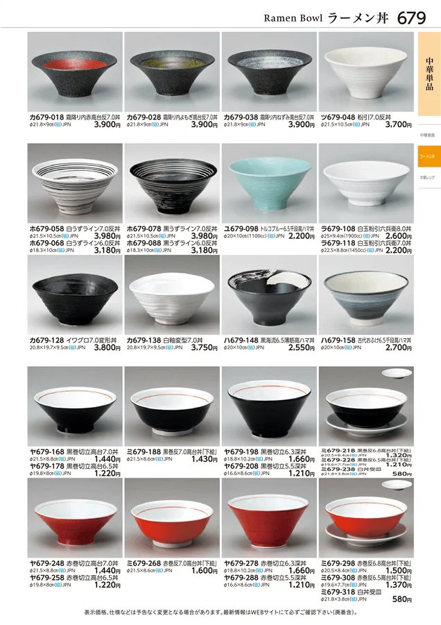 中華単品 ページ679