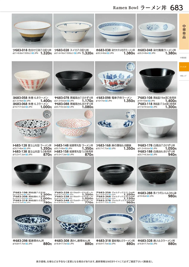 中華単品 ページ683