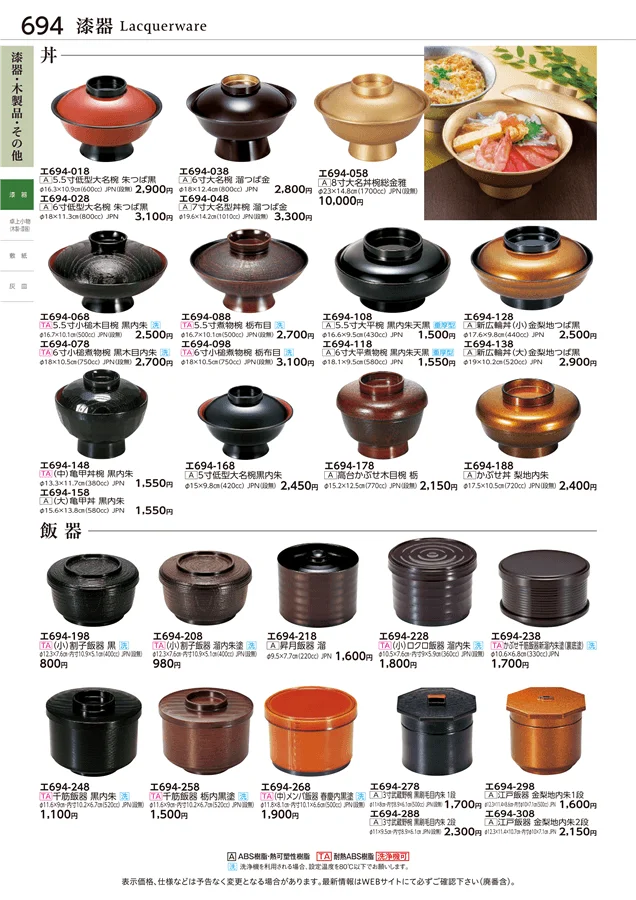 漆器 ページ694