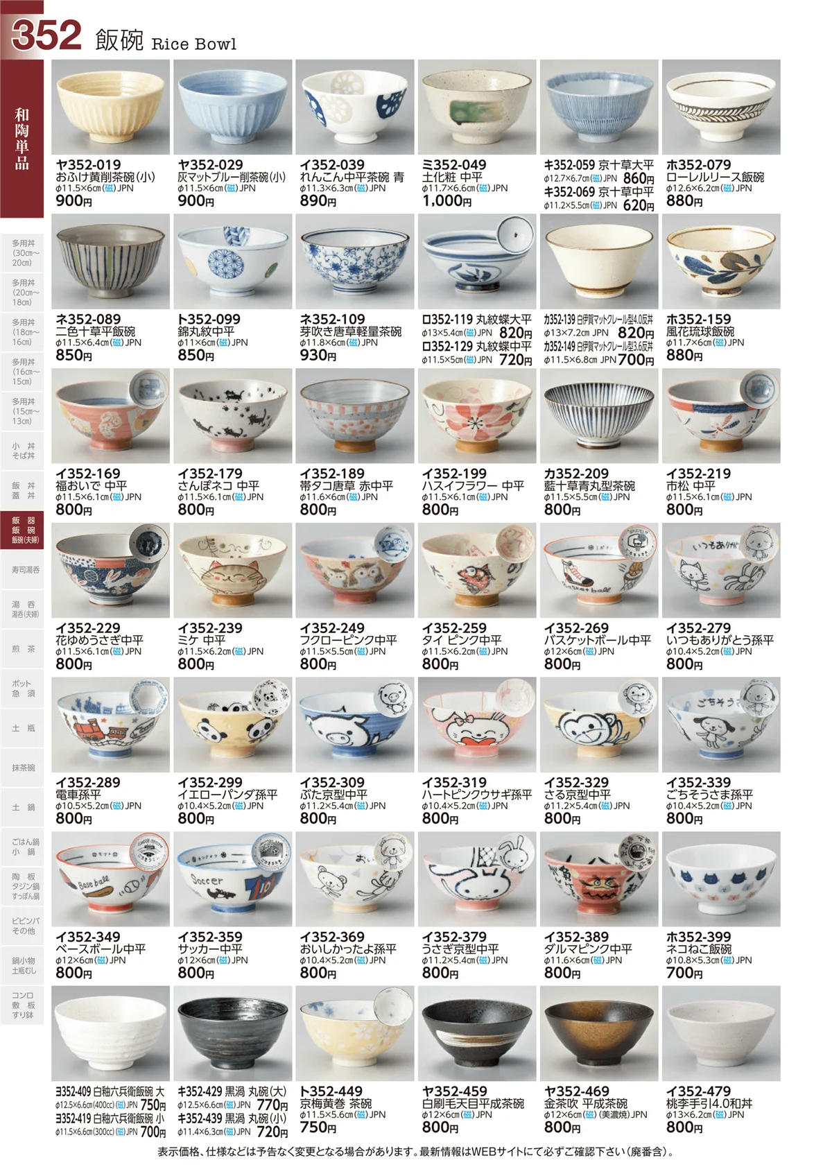 ときわvol.29・ページ番号352・飯碗