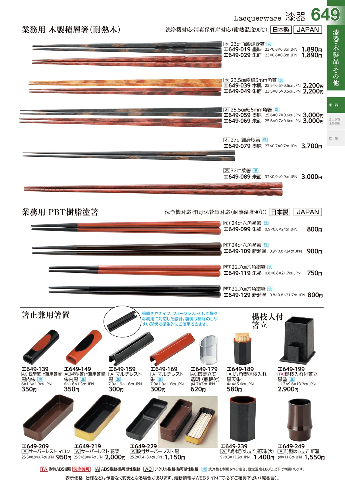 ときわvol.29・ページ番号649・漆器