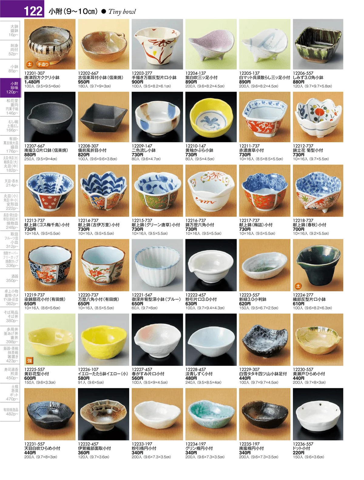 陶雅vol.17・ページ番号122・小附・珍味
