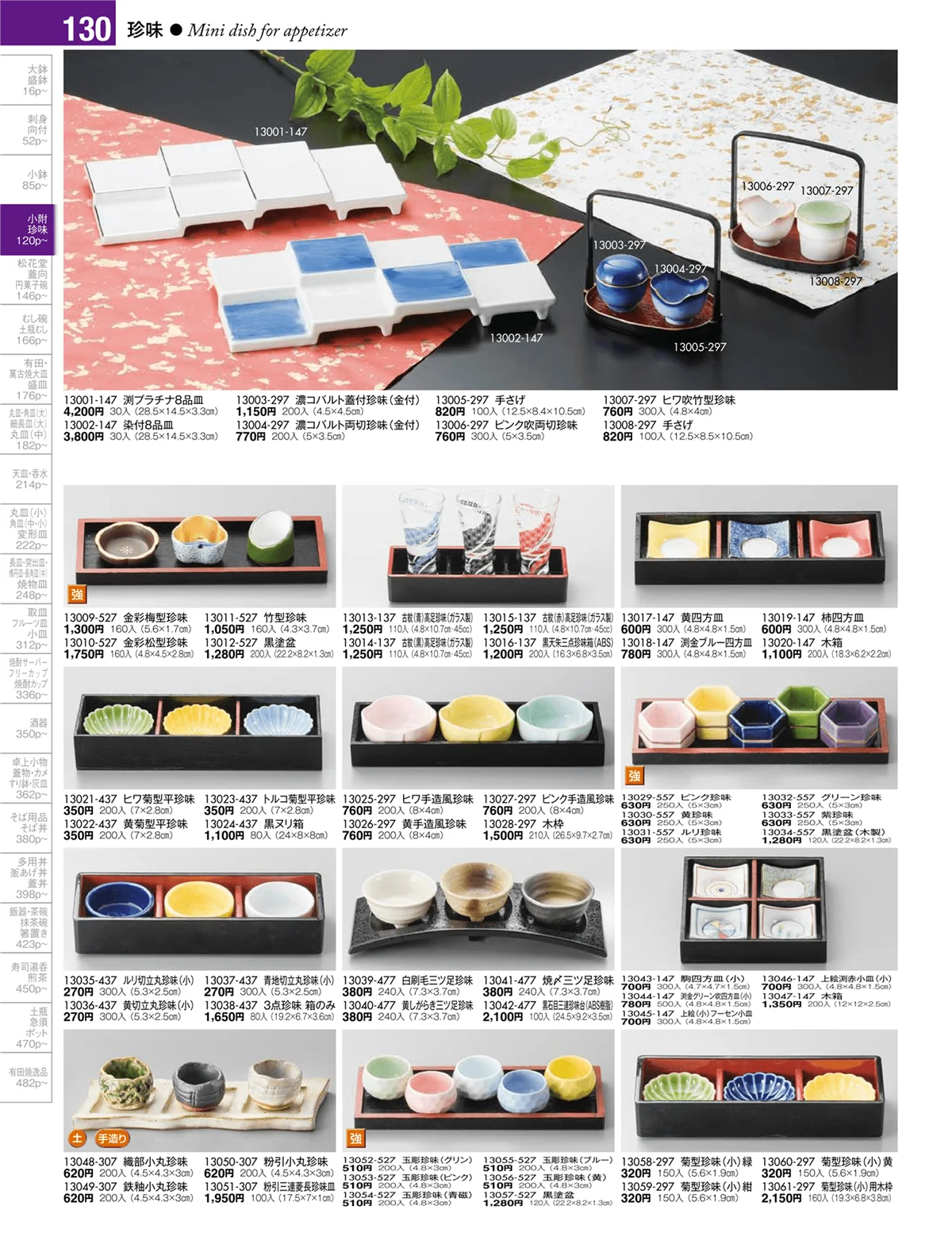 陶雅vol.17・ページ番号130・小附・珍味