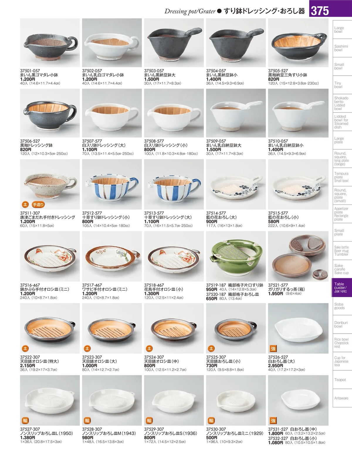 陶雅vol.17・ページ番号375・卓上小物・蓋物・カメ・すり鉢・灰皿