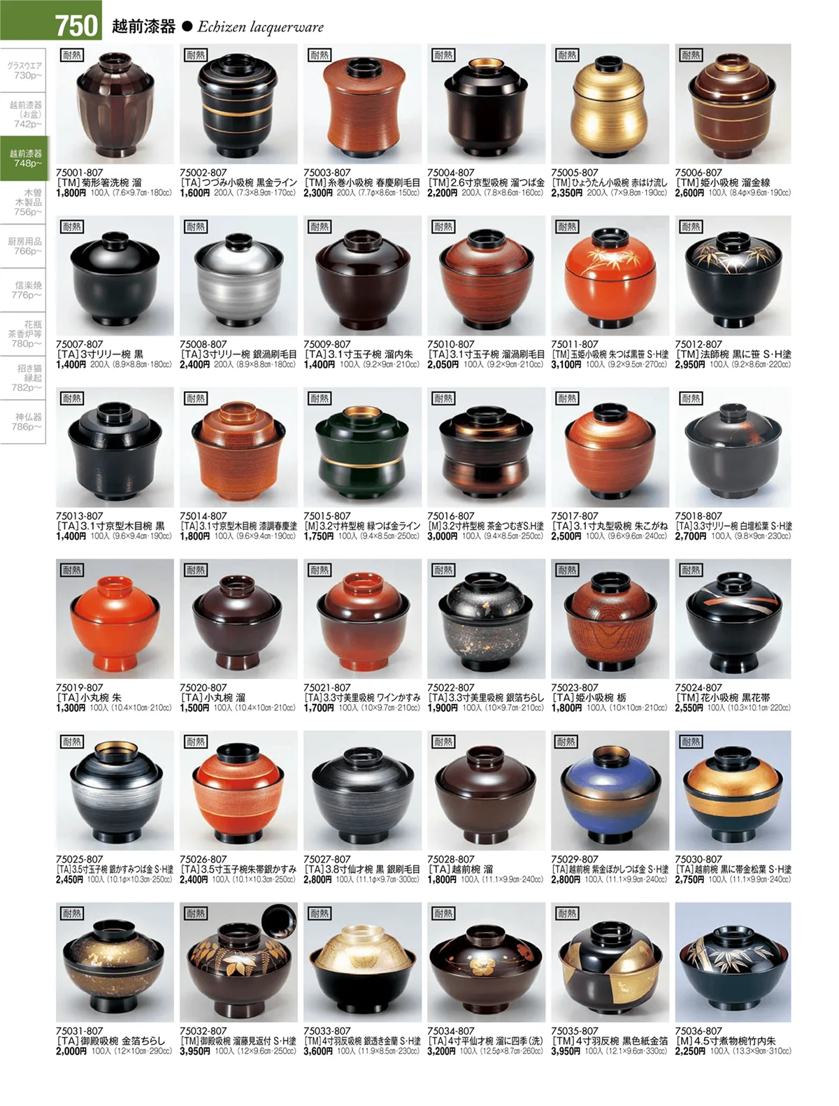 陶雅vol.17・ページ番号750・越前漆器
