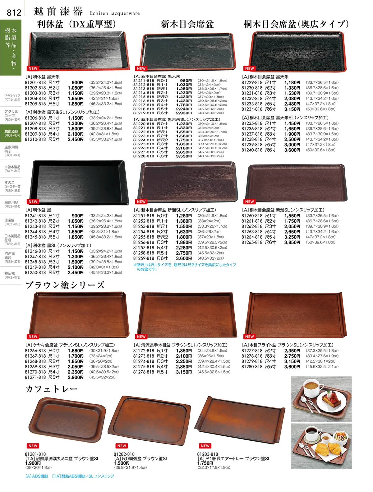 陶雅vol.18・ページ番号812・越前漆器