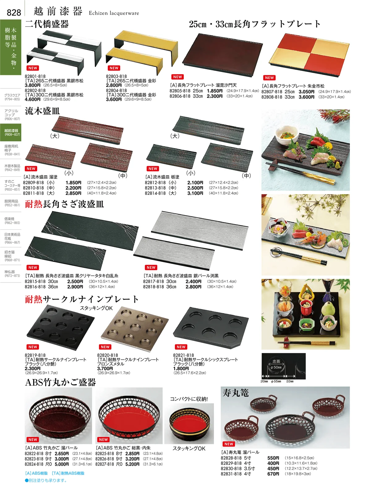 陶雅vol.18・ページ番号828・越前漆器