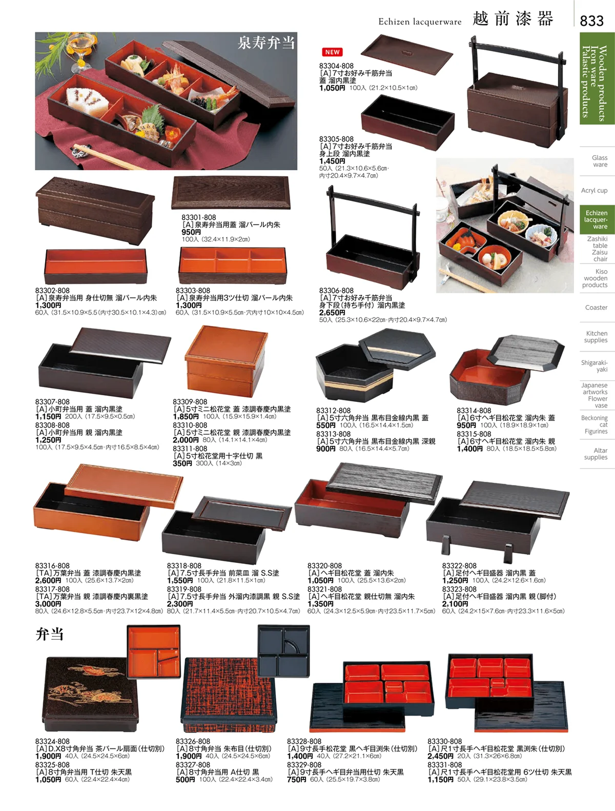 陶雅vol.18・ページ番号833・越前漆器