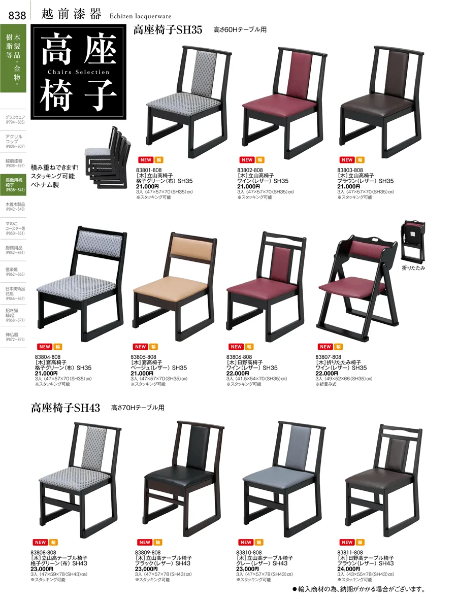 越前漆器 ページ838