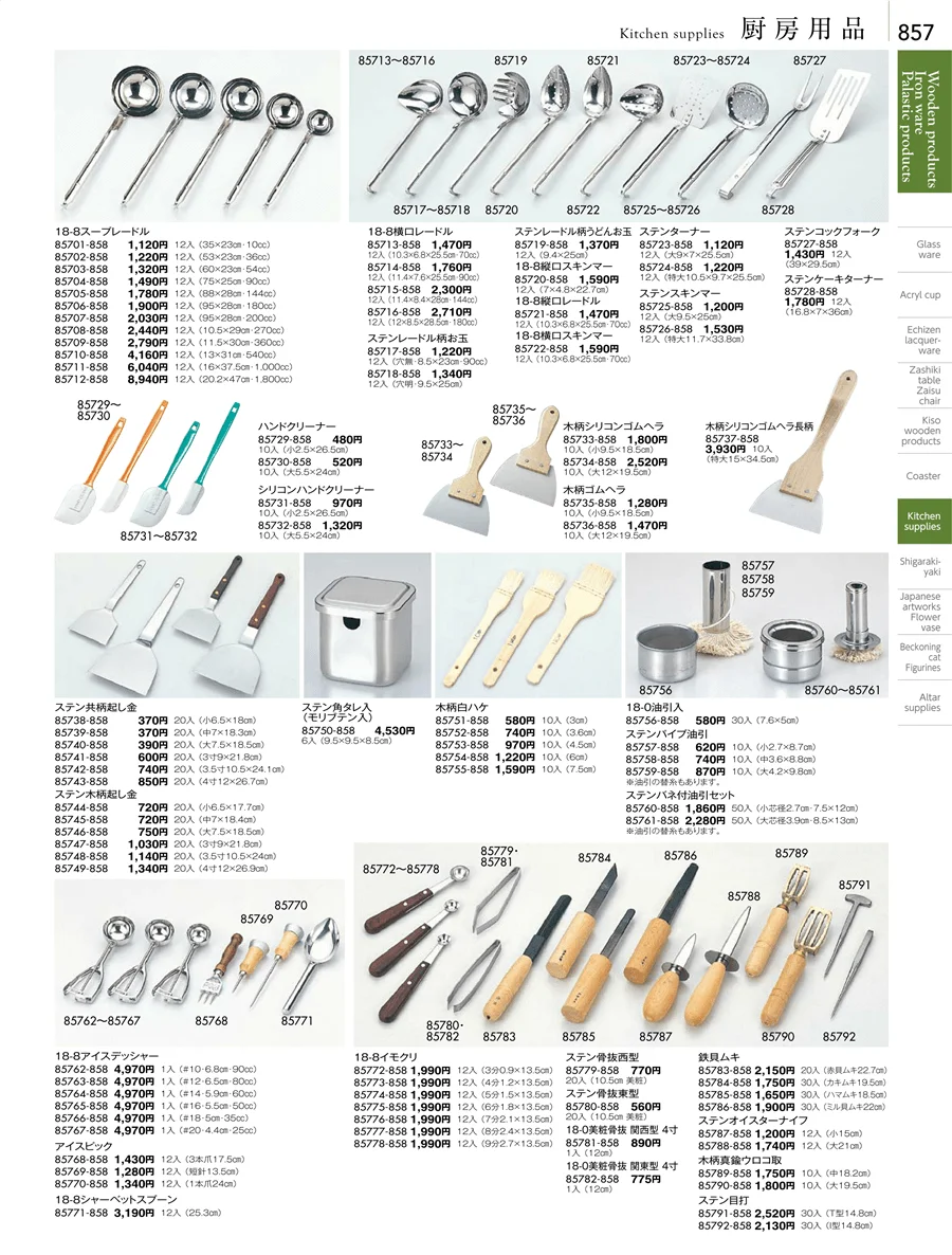 厨房用品 ページ857