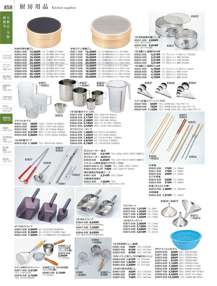 厨房用品 ページ858