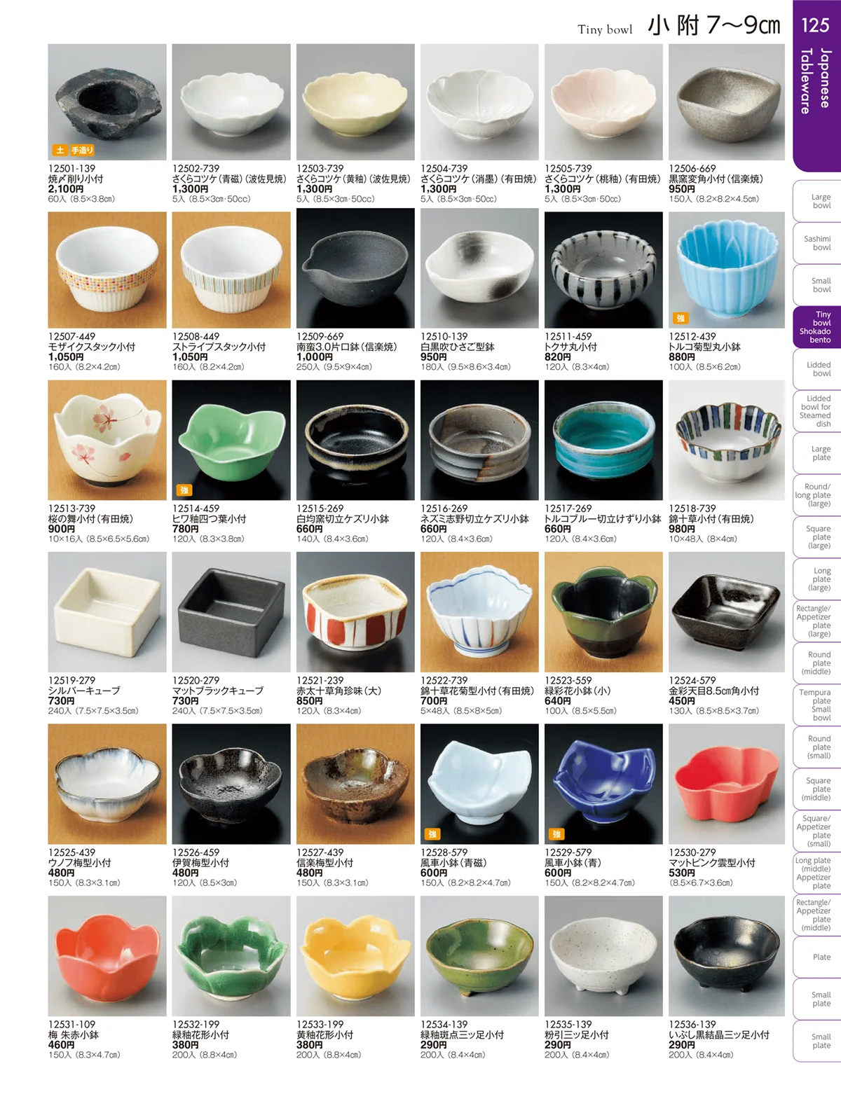 陶雅vol.19・ページ番号125・小附・珍味