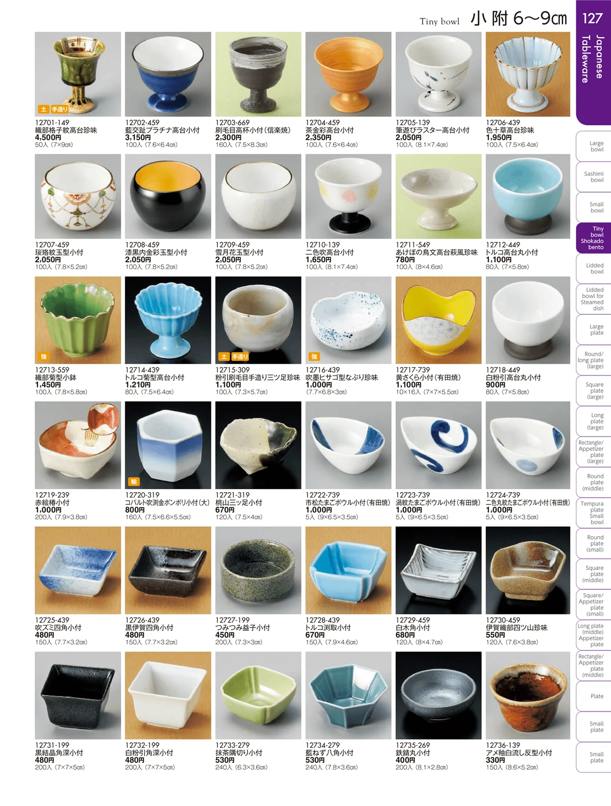 陶雅vol.19・ページ番号127・小附・珍味