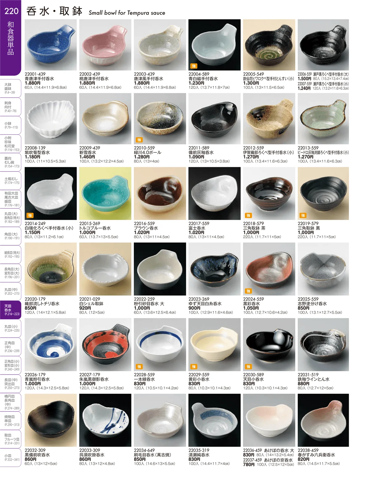 陶雅vol.19・ページ番号220・天皿・呑水・取鉢