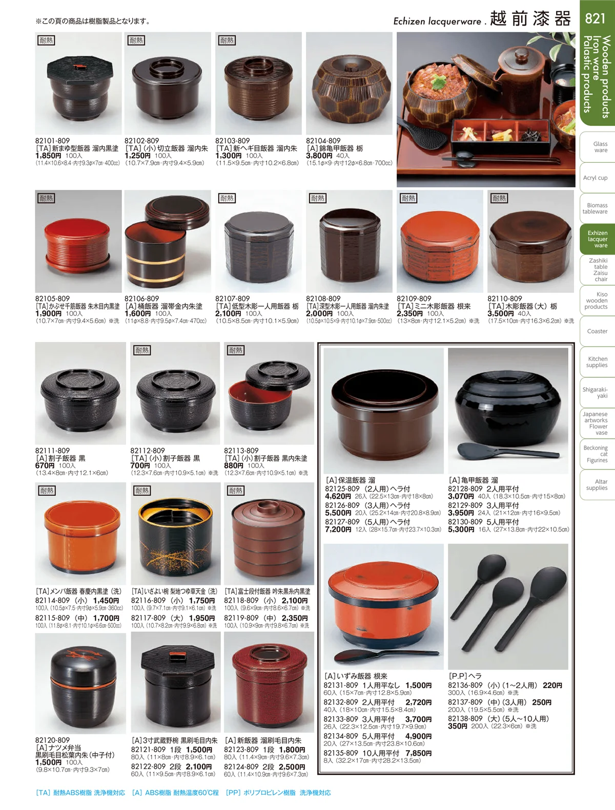 陶雅vol.19・ページ番号821・越前漆器